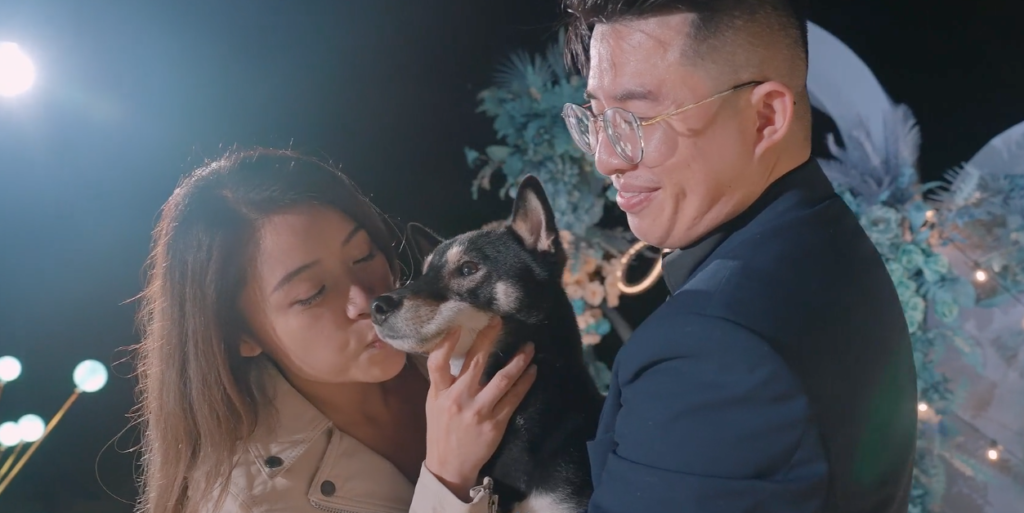 台中百人求婚｜舞蹈求婚｜浪漫藍海求婚佈置｜布魯諾咖啡